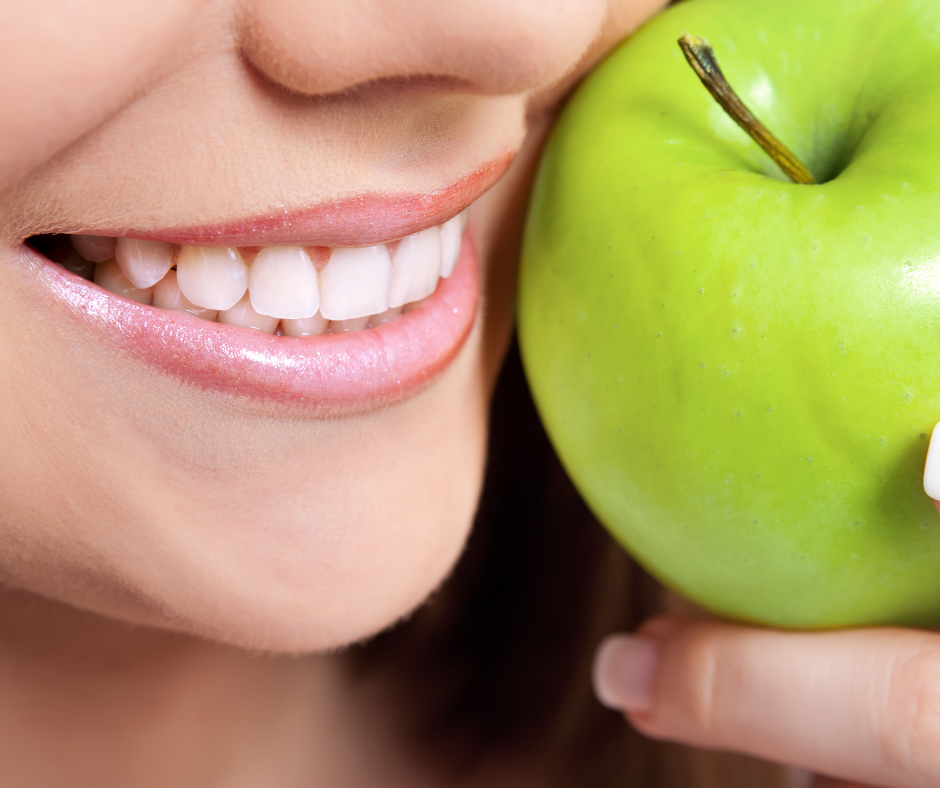 zdrowa żywność dla zębów